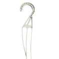 thumbnail image 7 of LEEYNEER 4 Pieces Plastic Hanging Flower Plant Pots  Chain Basket Planter Holder  Round Hanging Planter Containers for Outdoor Indoor Plants  White (5.1”x 6”x 17”), 7 of 7