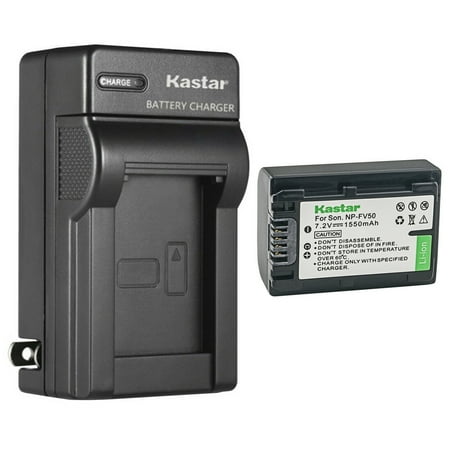 Kastar 1-Pack Battery and AC Wall Charger Replacement for Sony HDR-PJ780  HDR-PJ790  HDR-PJ810  HDR-PJ820  HDR-PJ820E  HDR-TD10  HDR-TD20  HDR-TD30Cameras