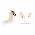 thumbnail image 3 of Queue d'Oreilles de Renard Cosplay Animal en Fourrure pour Femmes Accessoires de Fête d'Halloween, 3 of 9