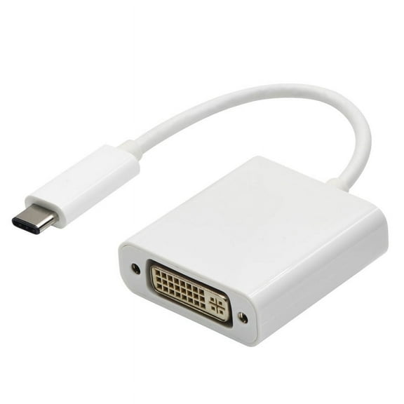 axGear USB-C USB 3.1 Type-C to DVI Video Converter 4K HDTV Adapter Cable Connector