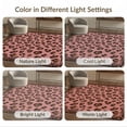 thumbnail image 7 of ODIKA Print Spotted Bordered Frame Zebra Decoration Pink Leopard Cheetah Playful Non-Slip Chair-Friendly for Home Office, Gaming Room, Under Desk, 7 of 7