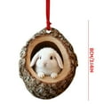 thumbnail image 6 of Christmas Tree Ornament Kadlawus Under $5 ! Animal Acrylic Hanging Pendant Festive Home Decor Seasonal Holiday Celebration Decorations Perfect for Tree Garland Display, 6 of 9