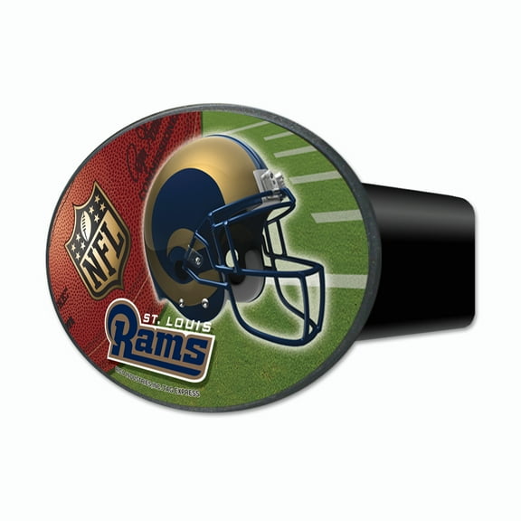 St Louis Football Rams Football 3-In-1 Hitch Cover Auto Emblem