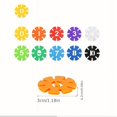 thumbnail image 2 of 100pcs Numeric Alphabet Puzzle Snowflake Piece Puzzle Building Block DIY Parent-child Interactive Puzzle Early Education Toys, 2 of 4