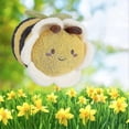 thumbnail image 2 of Peluche de abeja de 30 cm, suave y esponjoso, ideal como cojín para abrazar a tu amigo., 2 of 5