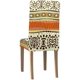 thumbnail image 4 of Funda protectora ABPHQTO para silla elástica horizontal africano juego de 4, 4 of 4