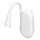 thumbnail image 5 of Luz de lectura de libros USB recargable 3 niveles de colores brillo ajustable Clip flexible en luz de libro luz nocturna de libro blanco, 5 of 12
