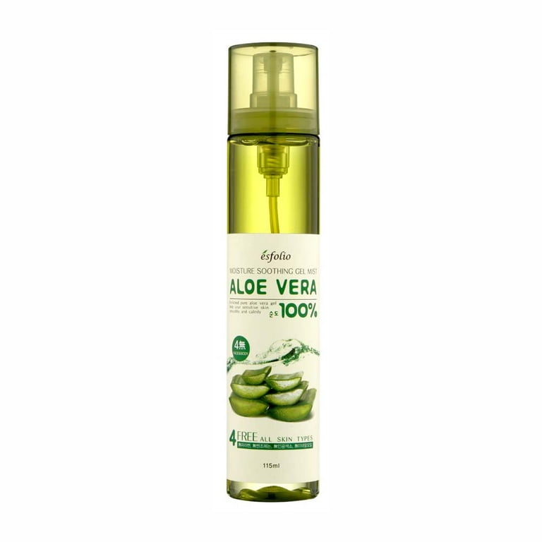 Esfolio Moisture Soothing Gel Mist Aloe Vera 4.05oz 120ml - Walmart.com