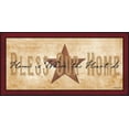 thumbnail image 2 of Jacobs, Billy 32x18 Gold Ornate Wood Framed with Double Matting Museum Art Print Titled - Bless Our Home, 2 of 4