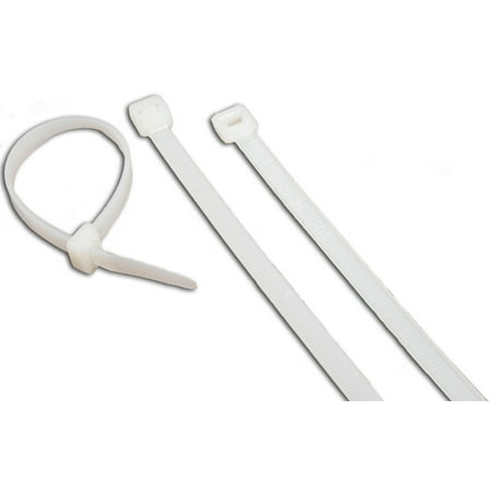 Morris Products 20036 Nylon Cable Ties 40Lb 8 In. Pack Of 100