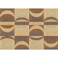 thumbnail image 1 of Ahgly Company Machine Washable Indoor Rectangle Transitional Sienna Brown Area Rugs, 7' x 10', 1 of 7