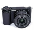 thumbnail image 1 of Sony Alpha ZV-E10 - APS-C Interchangeable Lens Mirrorless Vlog Camera Kit - Black, 1 of 7