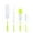 Vert, variante sur Ensemble de Brosses de Nettoyage pour Bouteilles et Bouilloires - Ensemble de Brosses à Long Manche pour Cols Étroits et Becs – Outil de Nettoyage de Cuisine 4 Pcs pour Tasse Bouteille Thé Sports
