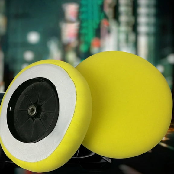 HEVIRGO Polishing Bonnet Buffer Pad Cover Sponge Polisher for Car Paint Care Waxing