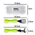 thumbnail image 2 of Toddler Utensils Kids Spoon and Fork Set ,Stainless Steel Silverware, 2 of 5