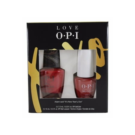 OPI GelColor, .25 oz/Nail Lacquer, .5oz Duo Pack #1- Adam Said 