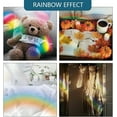 thumbnail image 5 of Sparkling Dots Window Stickers Anti-Collision Window Decals to Save Birds from Window Collisions Non Adhesive Vinyl Window Clings Rainbow Stickers 4 Styles 38pcs, 5 of 8