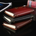 thumbnail image 3 of Leather Journal Loose Leaf Journal Notepad Vintage Diary Notepad Writing Notepad A7, 3 of 7