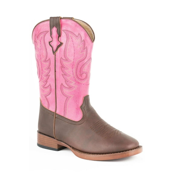 Roper Girls Texsis Square Toe Cowboy   Mid Calf Boots