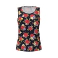 thumbnail image 6 of Sigee Red Rose Flower for Women's Workout Tank Top,Running Tank Tops,Sleeveless Gym Clothes, 6 of 8