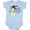 AE-Light Blue, variant on Just Chillin' This Christmas Fun Snowman in Top Hat Boys or Girls Baby Bodysuit