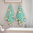 thumbnail image 2 of Coolnut Colorful Stylized Hearts Hand Towels for Bathroom, Newly Minted Kitchen Towel 2 PCS Ultra Soft and Highly Absorbent Decorative Fingertip Face Bath Towels for Spa & Hotel, 28.3"x 14.4", 2 of 4