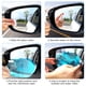 thumbnail image 3 of Kenally 6 Pieces Car Rear View Film Stickers Coating Side Mirrors Glass Proof Window Rain Anti-fog Driving Safe Shield Rain Vehículos, repuestos y accesorios Mis, 3 of 6