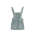 thumbnail image 3 of Women's Summer Denim Dress Vintage Elegant Korean SoftRed Kawaii Y2k Jean Dress Girls Holiday Party Club A-line One Piece Frocks-SoftRed-S, 3 of 7