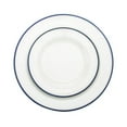 thumbnail image 3 of Bistro Blue Rim Porcelain 16 Piece Dinnerware Set, Service For 4, 3 of 3