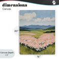 thumbnail image 4 of Stupell Industries Transitional Heart Shaped Flower Field Canvas Art, 16 x 20, by The Prints Vibe, 4 of 8