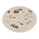thumbnail image 2 of Alfombra de gateo para bebés, de lona suave, antideslizante, plegable, portátil, redonda, para dormitorio infantil, sala de juegos, 2 of 15