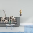 thumbnail image 2 of Estatua de elefante,Estatuas de elefantes de cerámica,figuras de elefantes,decoración,Estatua de arte abstracto,Estatua de arte abstracto Escultura de resina moderna,Colección creativa de, 2 of 8