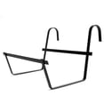 thumbnail image 7 of Metal Railing Flower Box Holder HYG 1 Pack Black Hanging Flower Pot Stand Balcony Rail Planter Rack for Courtyard Garden Indoor and Outdoor Decor, 7 of 7