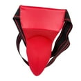 thumbnail image 5 of lacooooppia Groin Protector Breathable Gear Jockstrap Crotch Protector for Kung Fu Kickboxing Karate Mma Grappling Red 82 to 130 cm, 5 of 8