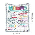 Warm Large Blanket Cozy Soft Birthday Gifts For Mom Gifts For Mom Gifts