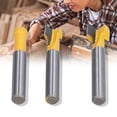 thumbnail image 3 of Router Bit Set, Keyhole Router Bits Set 1/4 Router Bit Set T Track Router Bit Router Bit Slot Cutter Router Bit  For Ood Hex  T-Track Slotting For Wood, 3 of 7