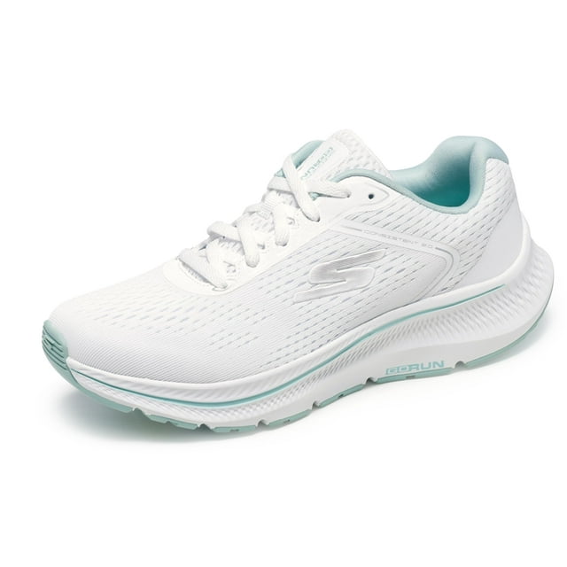 Sneaker Skechers Go Run Consistent 2.0 Mile para mujer, blanco/menta