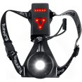 thumbnail image 2 of Gilet de Course avec Lumière DEL 250 lumens pour la Course, le Cyclisme, la Randonnée, c, 2 of 5