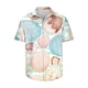 thumbnail image 5 of Camisas hawaianas divertidas de Pascua 2024 para hombres, camisas con botones con estampado de huevos de conejo, camisas casuales de verano para fiestas en la playa, blusas para hombres, 5 of 5