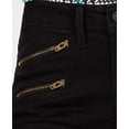 thumbnail image 4 of Vanilla Star Juniors’ Moto-Zip High-Rise Skinny Jeans (Black), 4 of 4