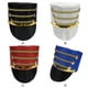 thumbnail image 2 of Guardurnaity Sombrero de banda de música animado, cascanueces, tambor mayor, sombreros de para espectáculos de cosplay, fotografía que mejora el Sombreros azul, 2 of 6