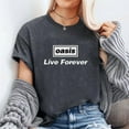 thumbnail image 3 of Oasis Live Forever T-Shirt Unisex, Sizes S-5XL, Tbun, 3 of 5