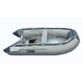 thumbnail image 1 of Boatify 8.9 ft Inflatable Boat Raft Dinghy Pontoon Boat Kayak with Aluminum Floor Grey, 1 of 3