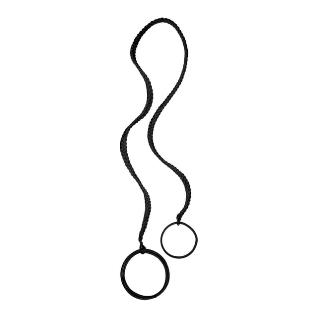 Coleteros elásticos para el pelo para mujeres y niñas, para cabello largo, coleteros Negro
