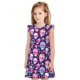 thumbnail image 1 of Balery Skull mushroom colorful cute Camisón de princesa para niñas, pijama de algodón con mangas abullonadas, suave y bonito.-X-Large, 1 of 6