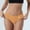E, variant on 6 Pack Women's Stretch Underwear Low Waist Breathable Solid Color Crotch Hipster Brief Panties for Ladies