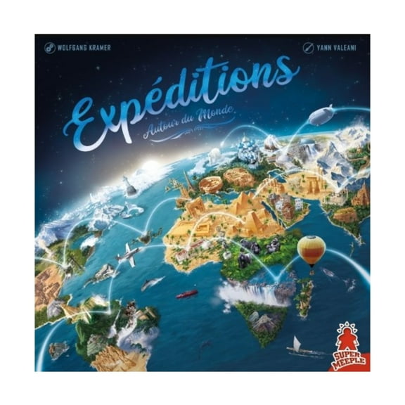 Super Meeple Expeditions - Around the World New