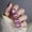 JP3233 [Glue model], variant on Aurora cat eye purple solid color manicure short high-end light luxury wearing nail Internet celebrity popular nail finished product wholesale