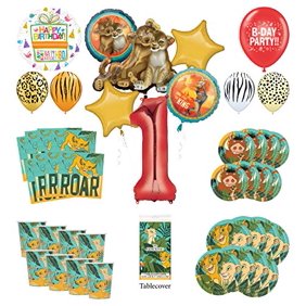Lion King 2nd Birthday Party Supplies 16 Guest Decoration Kit With