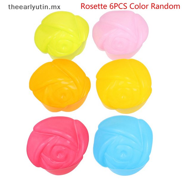 TT 6 Pzs Molde De Silicona Para Tartas Cupcake Herramienta Para Hornear Pasteles MX